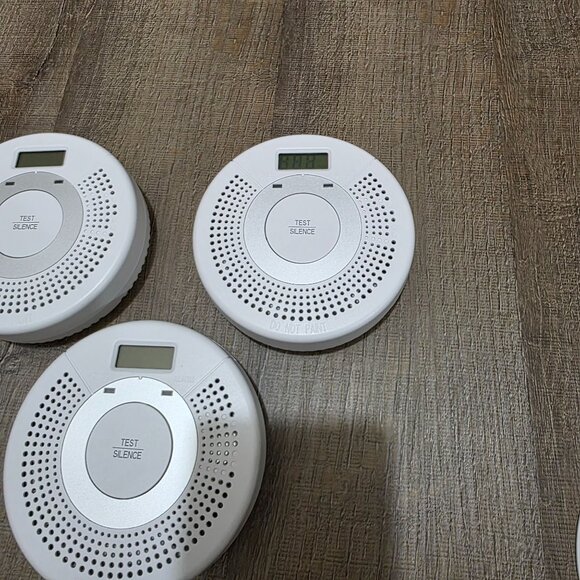 Smoke & Carbon Monoxide Detector Alarm with LCD Display – 3 Pack – Brand New - Picture 6 of 14